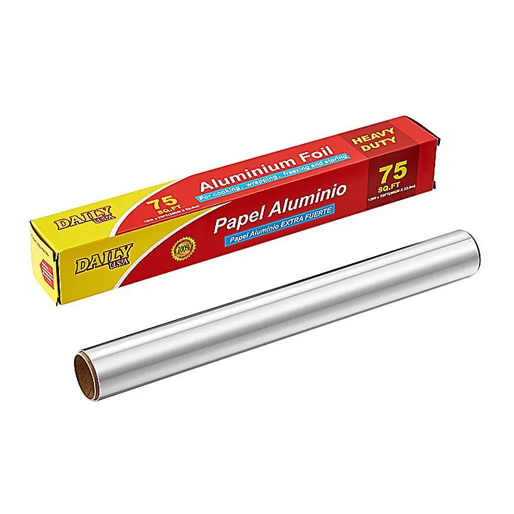 Aluminium Foil 75 Kaki Persegi